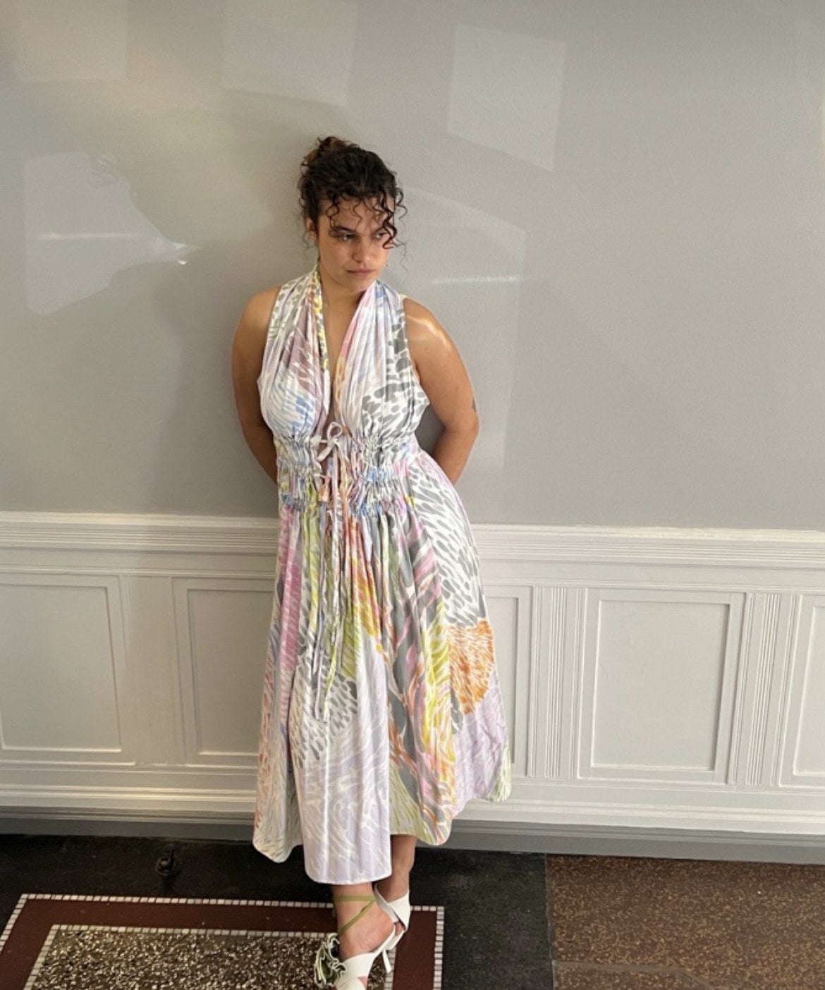 Caroline Hundsholt – String Fling Dress – blandede farver