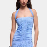 Laagam - MEGAN BLUE MIDI DRESS (S & L)