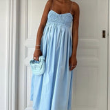 Cecilie Bahnsen - Heather light blue dress – Marry Me Millo