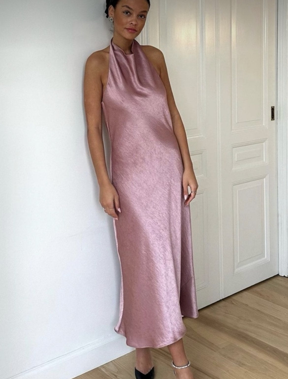 Vince - Halterneck midi dress – Marry Me Millo