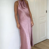 Vince - Halterneck midi dress – Marry Me Millo