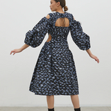 Cecilie Bahnsen - PUFF-SLEEVES PRINTED DRESS