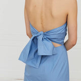 Saks Potts – Anno Dress Pigeon Blue (38)